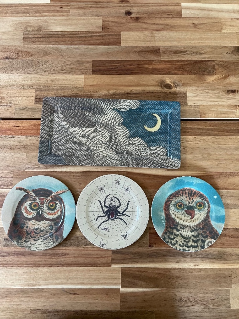 John Derian Threshold for Target - Serving Platter and 3 Appetizer Plates